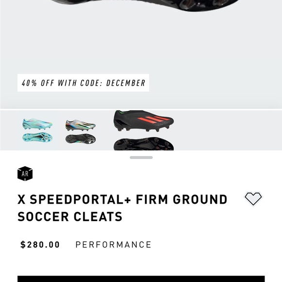 X SPEEDPORTAL+ FIRM GROUND
SOCCER CLEATS size 11 - Picture 5 of 5